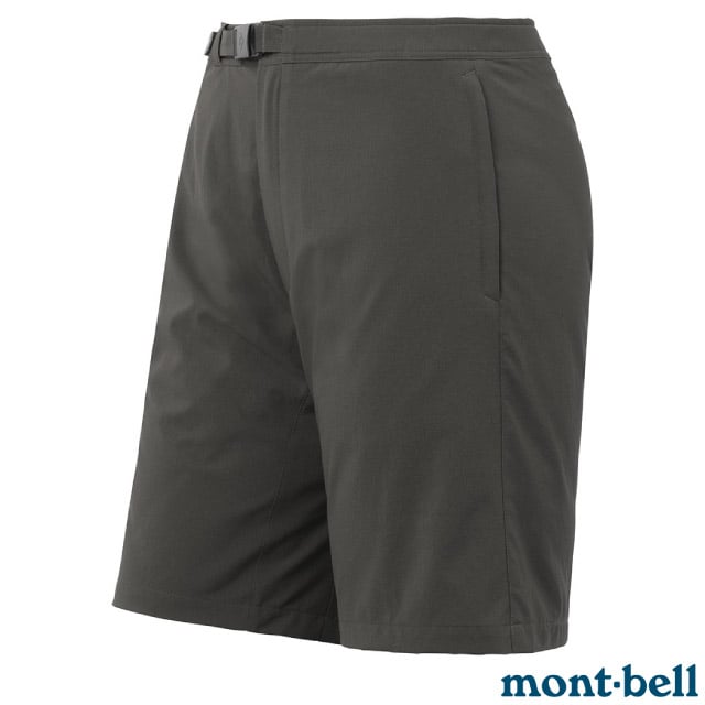 【mont-bell】男 COOL SHORTS 輕量 彈性透氣快乾短褲.登山健行褲/1105736 DGY 深灰✿30E010